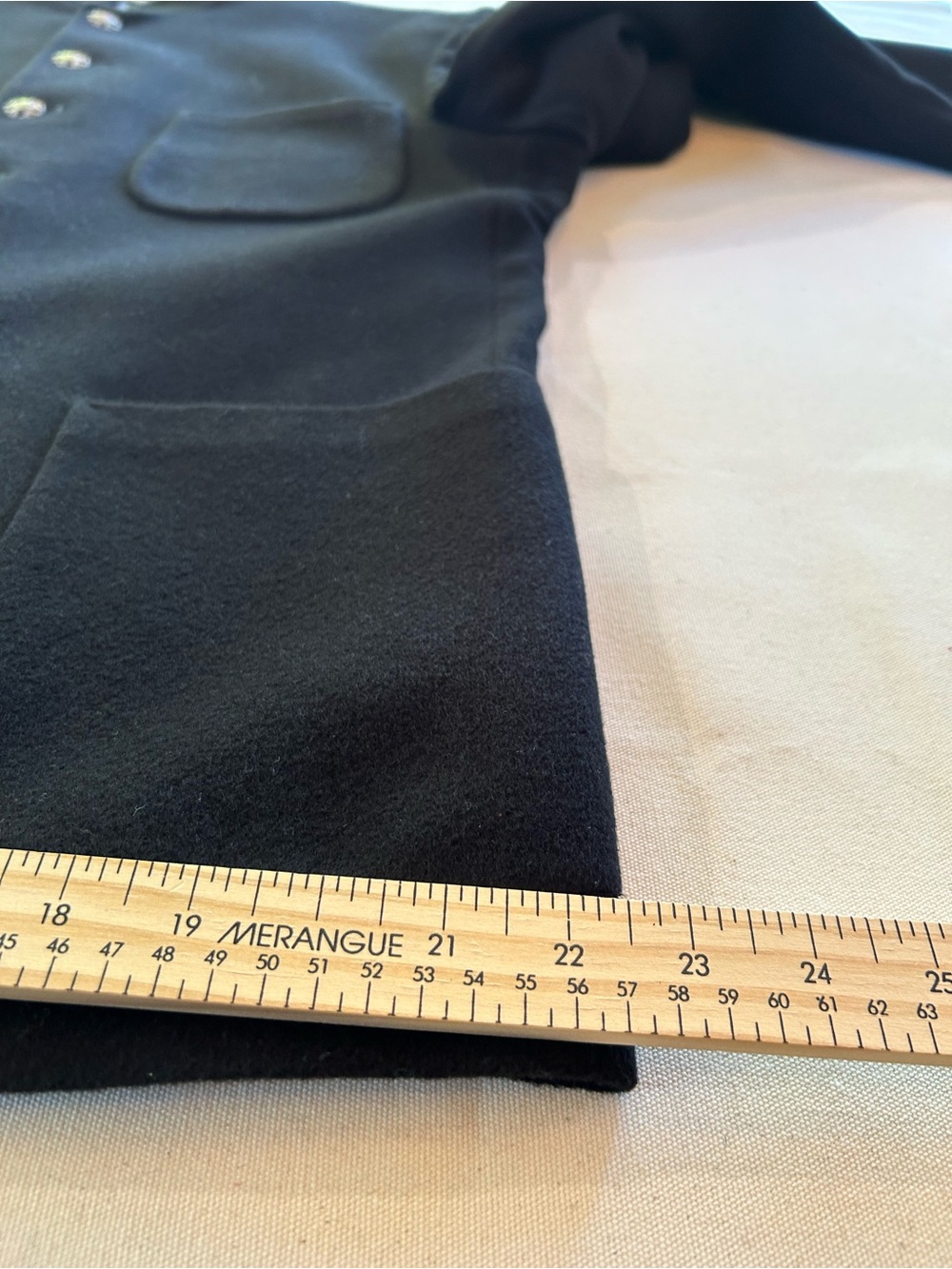 Turbulence par Simon Sebag Wool Cashmere Mao Collar Jacket Made in Canada 40 M - Picture 10 of 12